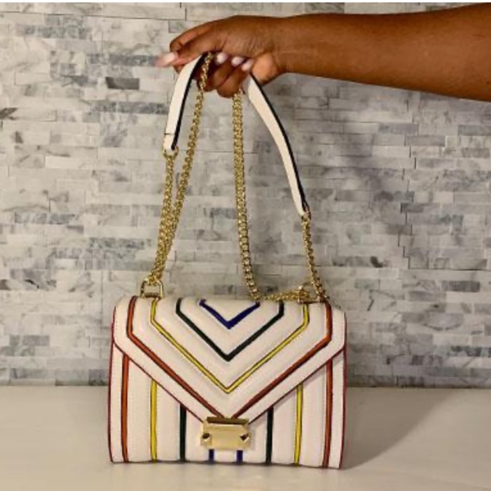 Bella Rose Genuine Leather Handbag - Picture 3 of 5